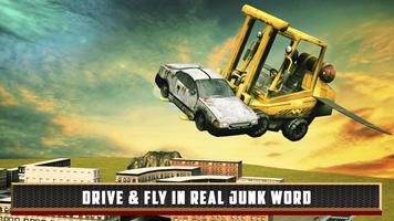 3 Schermata Flying Truck Junkyard Parking