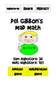 Madmath: Cool Math Games Cartaz