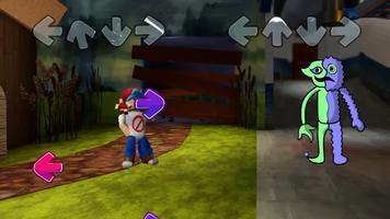 Jester Garden Banban FNF MOD plakat