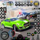 آیکون‌ Helicopter Vs Car Traffic Race