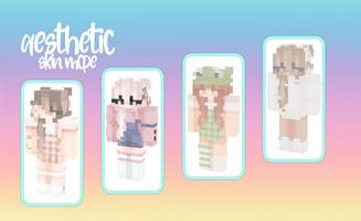 Aesthetic Skins For Minecraft پوسٹر