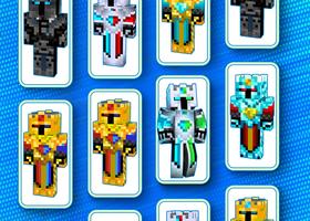Frost Diamond Skins Minecraft poster