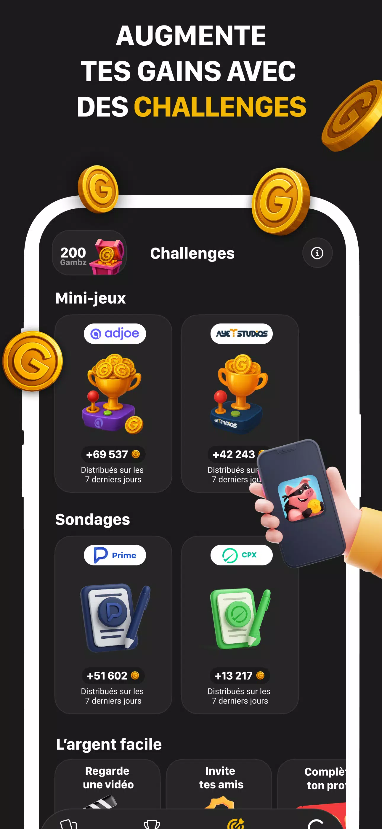 Gamby: Jeu Pronostics Sportifs