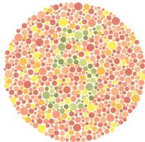برنامه‌نما Color blindness test عکس از صفحه
