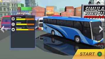 Bus Parkir Simulator Indonesia ポスター