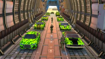 Army Car Transport Truck Games screenshot 2