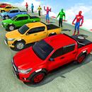 Superhero Game : GT Car Stunt APK