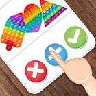 Jogo de troca e Satisfatório ícone