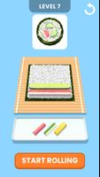 Sushi Art 3D poster