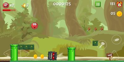 New Red Ball Hero 4 Ekran Görüntüsü 2