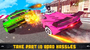 CAR CRASHING: Beamng Racer - Damage & Demolition Plakat
