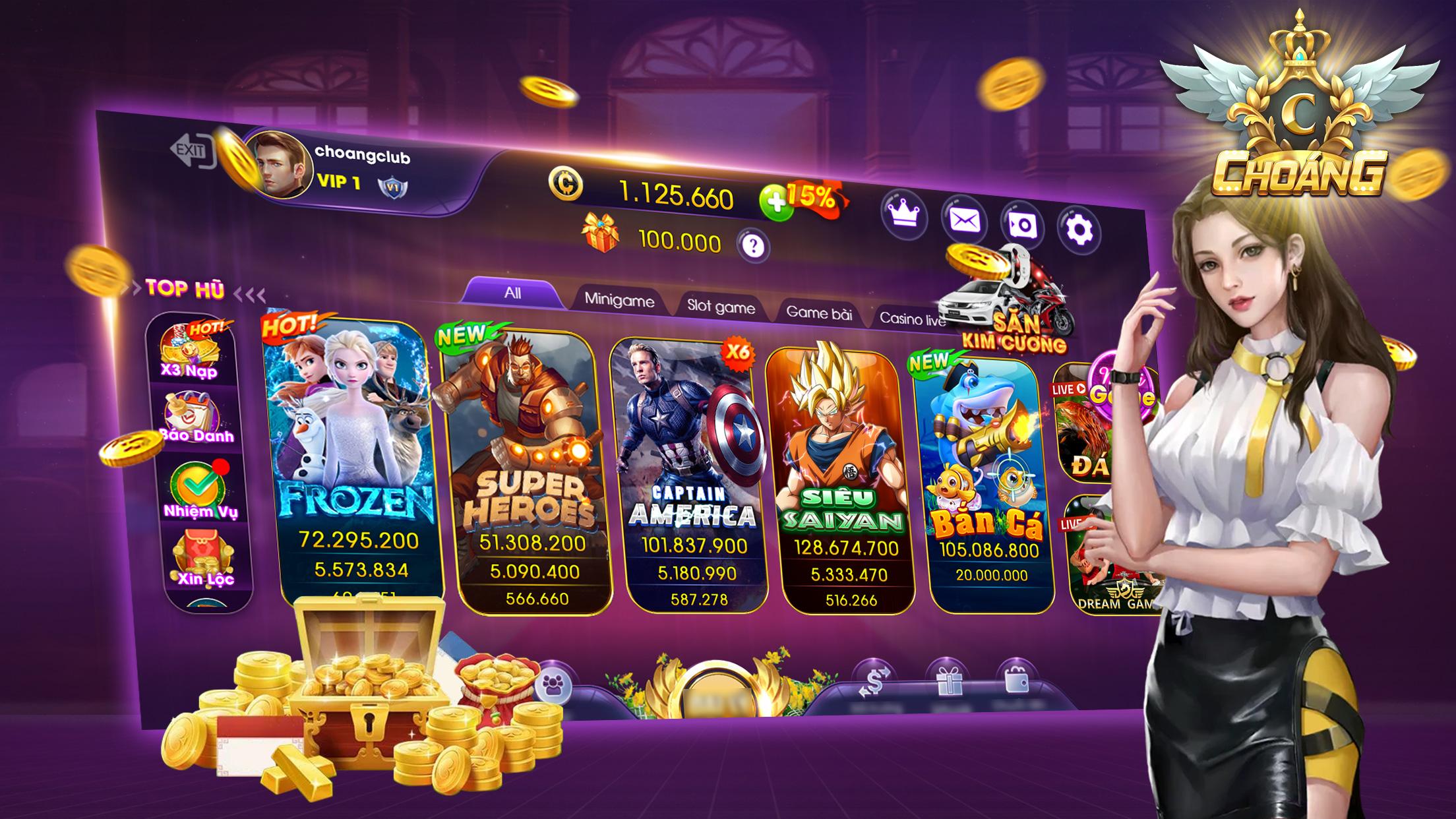 Cùng tìm hiểu phiên bản website và mobile của Choangclub