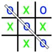 Cross and Zero icon