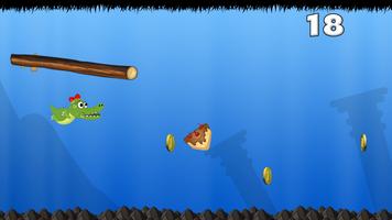 Alli Hungry - funny crocodile 截图 2