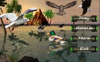 Birds Flying Eagle Simulator 3D poster