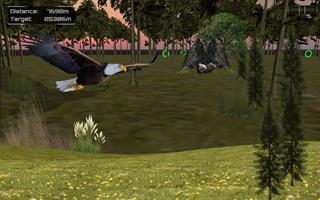 kartal simülatörü 3D uçan kuşlar Ekran Görüntüsü 2