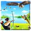 oiseaux de chasse tir 3d tir à l'arc