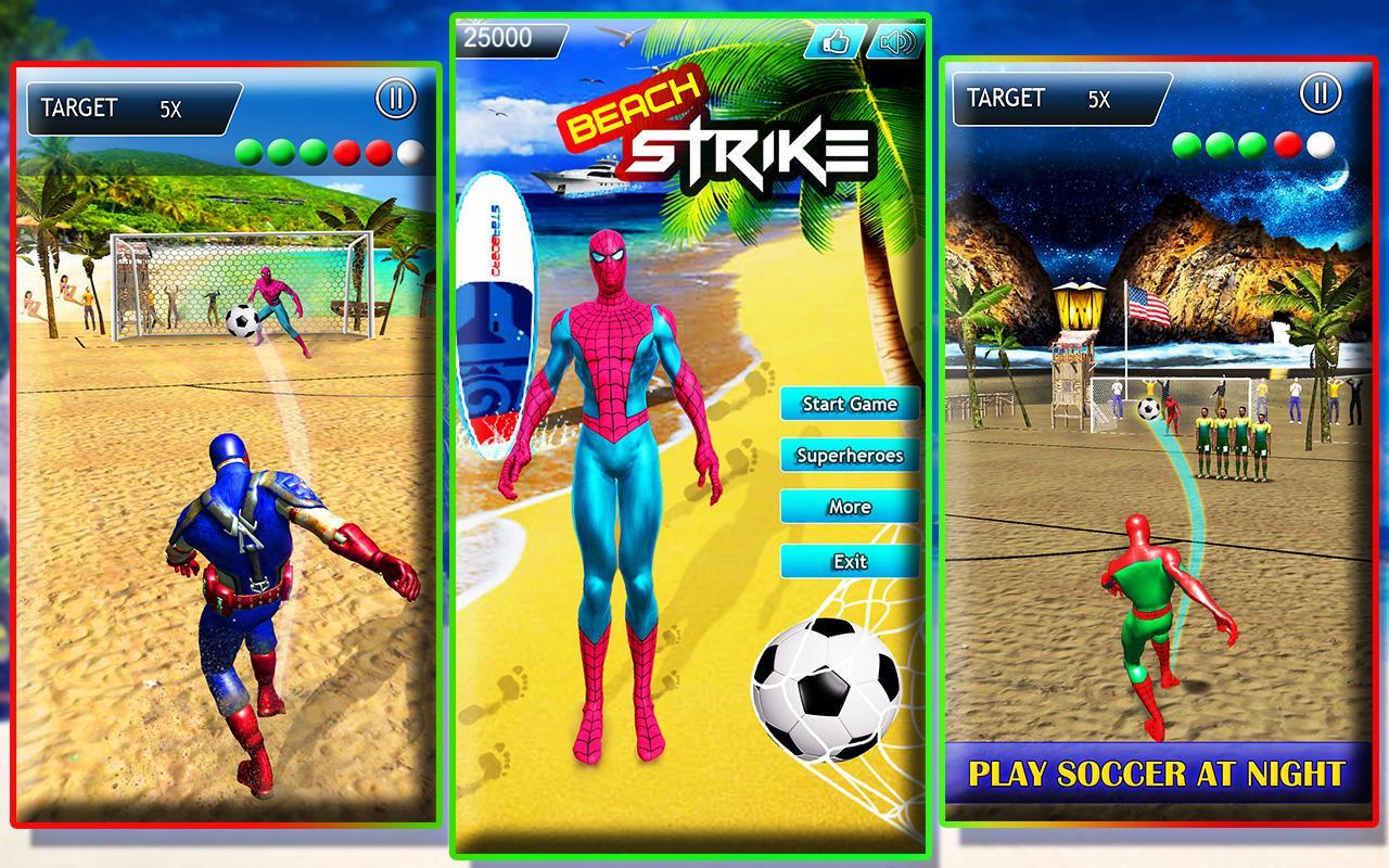 خارقة كرة القدم الشاطئية: لعبة كرة القدم الحقيقية for Android - APK Download
