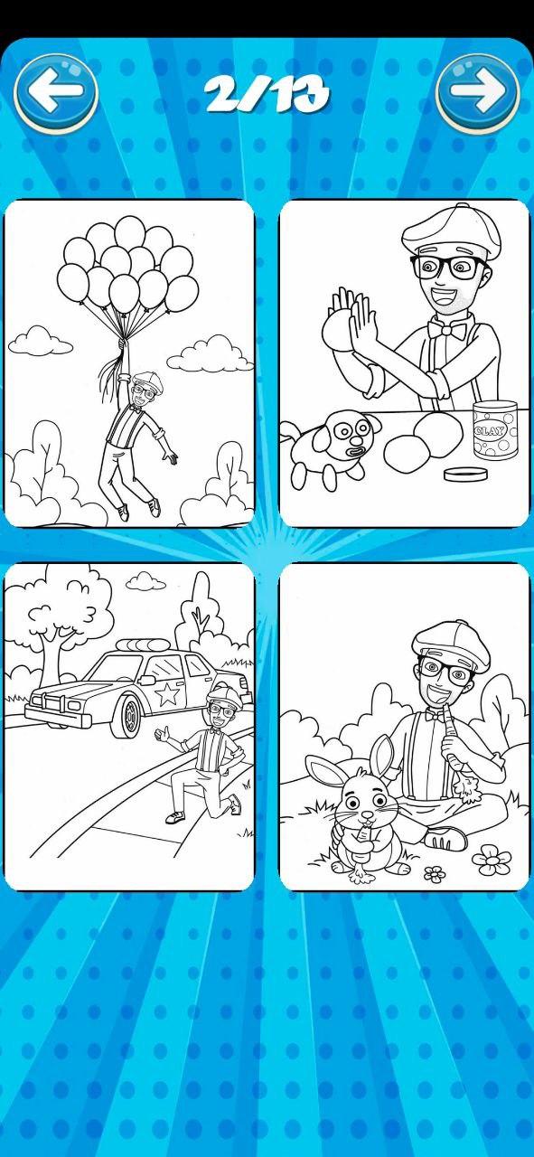 101  Blippi Coloring Pages To Print  Latest Free