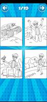 Blippi coloring book скриншот 3