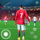 ikon game sepak bola pahlawan 3D