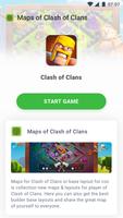 Maps of Clash of Clans पोस्टर