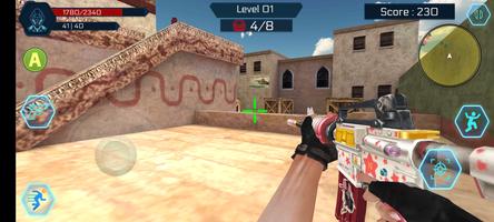 Strike Terrorist - 3D FPS Ekran Görüntüsü 2