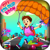 City Color Boom- The Holi Game icône