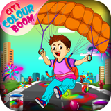 City Color Boom- The Holi Game simgesi