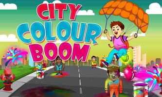 City Color Boom- The Holi Game Affiche