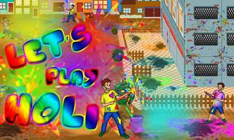 Let's Play Holi Poster