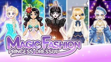 Magic Fashion: Doll Dressup Cartaz