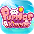 Puppies & Kittens - Line Puzzle Game APK