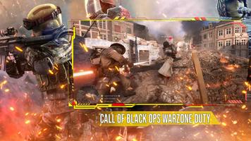 Call of Black WW Warzone Affiche