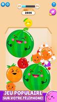 Fruit Merge: Watermelon Puzzle Affiche