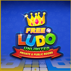 Free Ludo Unlimited Private & Public Rooms أيقونة