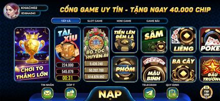 Poster VIP CLUB - CỔNG GAME BÀI