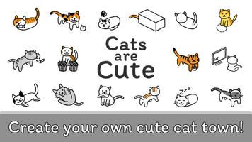 Cats are Cute plakat