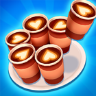 Tidy Coffee - Hexa Sort Puzzle آئیکن