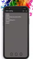 HTML coding Ekran Görüntüsü 1