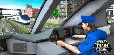 歐元火車駕駛遊戲 2019 - Euro Train Driving