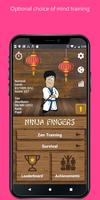 Ninja Fingers Poster
