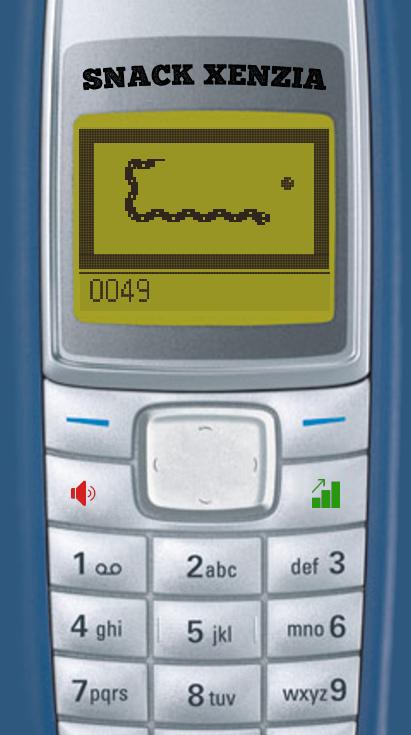 Nokia Snake - Jogo da Cobrinha Nokia em Jogos na Internet