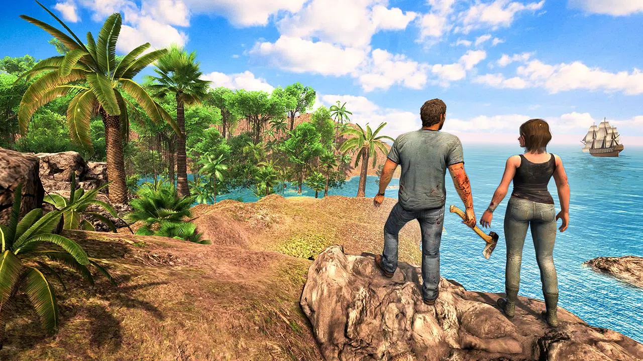 Download do APK de Sobrevivência: Ilha Paraíso 3D para Android