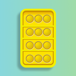 Pop It Fidget Toy Game with Marble: Fidget Cube 3D