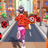 Subway Lady Run 2021 - Fun Adventure Endless Rush أيقونة