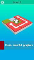 Color Maze - Color Fill 3D - Flow 3D Puzzle Game capture d'écran 1