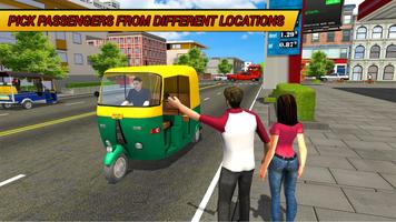 Tuk Tuk Driving Simulator 2018 پوسٹر