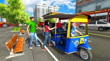 Tuk Tuk Driving Simulator 2018 اسکرین شاٹ 1