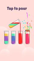 Water Sort: Pour Color Affiche
